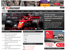 Tablet Screenshot of f1journaal.be